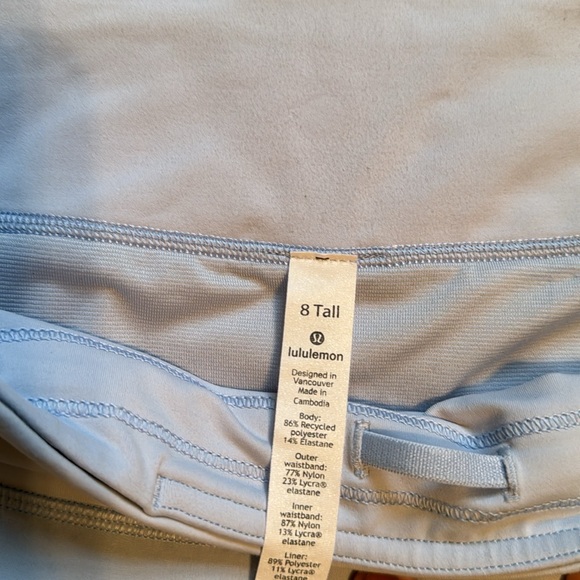 Lululemon Speed Up shorts in size 8 in 4-inch length in EUC. - Picture 2 of 4